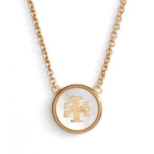 Tory Burch Semiprecious Pendant Necklace